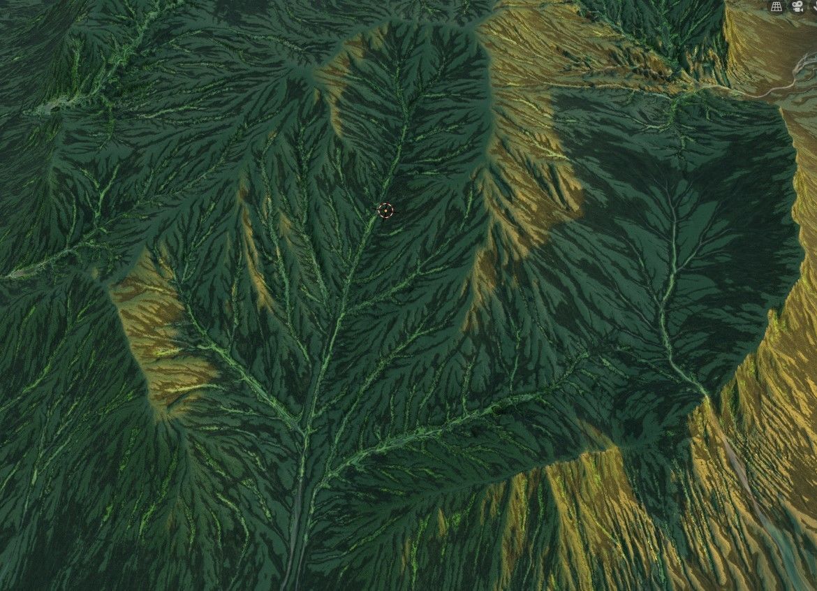 Mountainous Terrain Icelandic - 4k Free 3D model_3