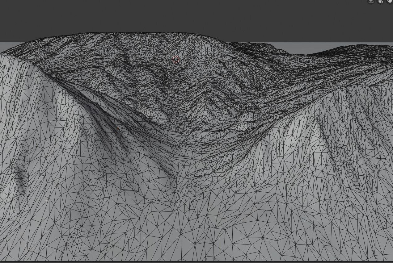 Mountainous Terrain Icelandic - 4k Free 3D model_8