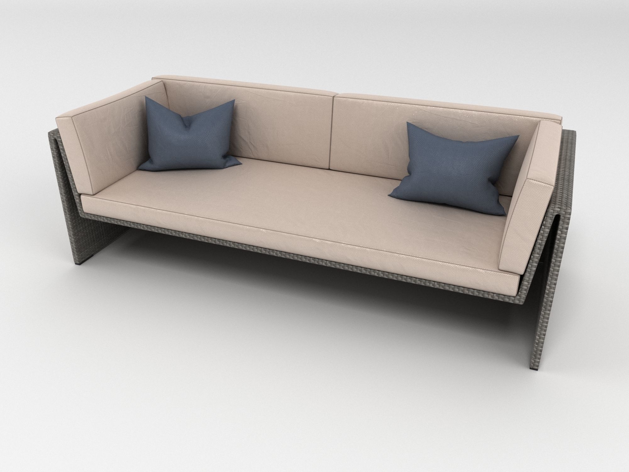 Dedon Slimline Sofa Model