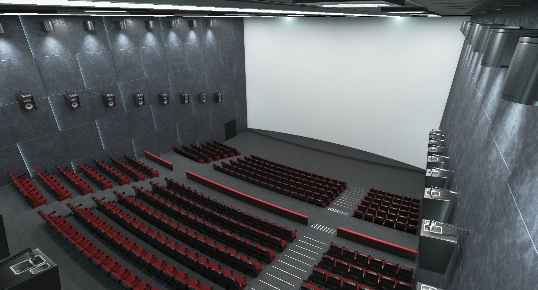 Cinema Hall  3D model_22