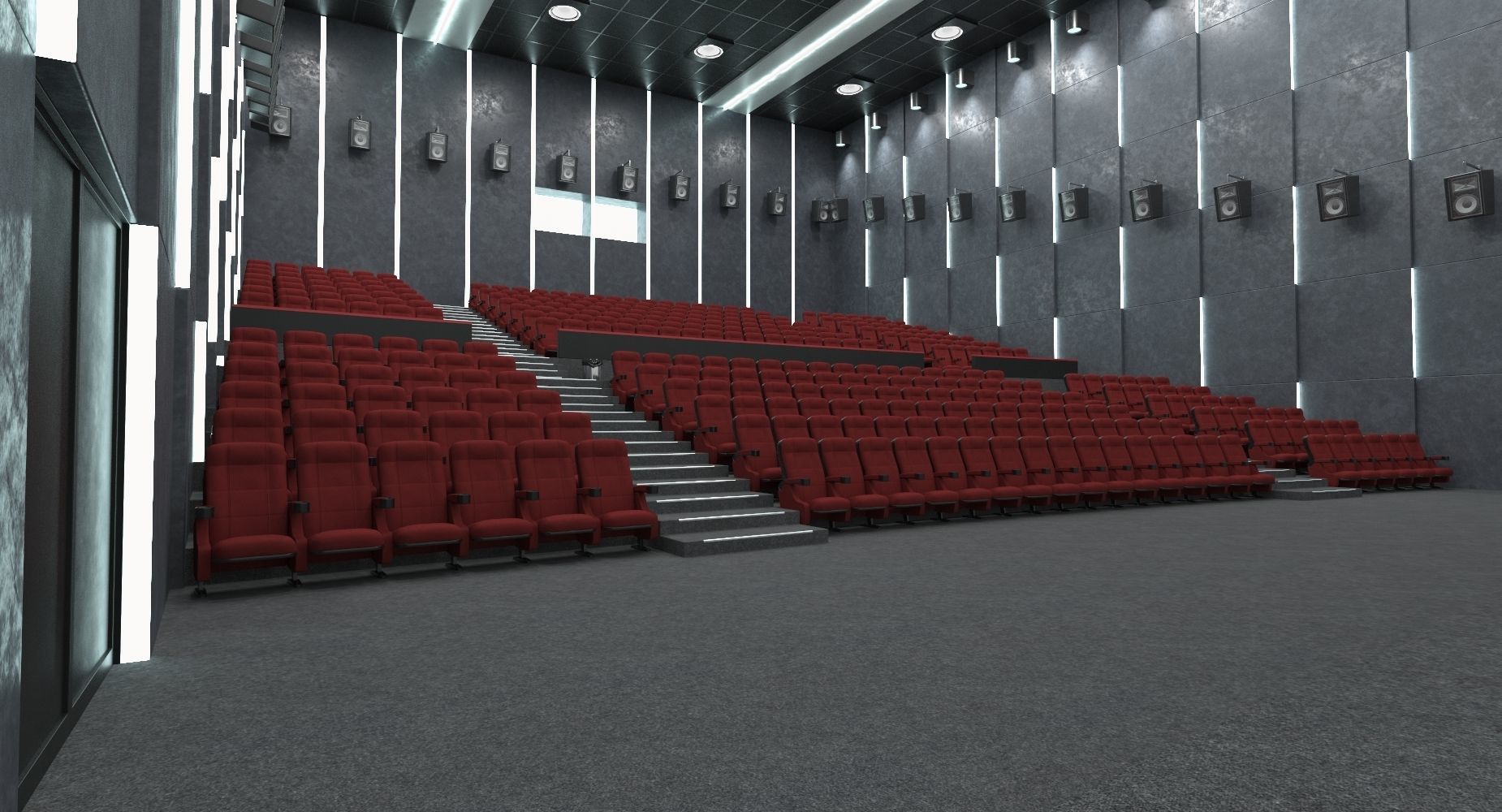 Cinema Hall  3D model_21