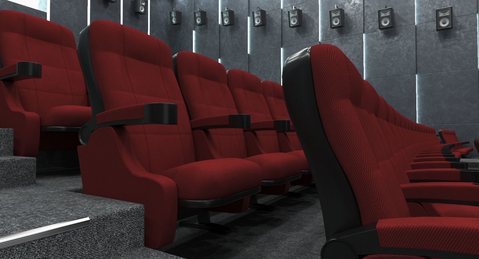 Cinema Hall  3D model_14