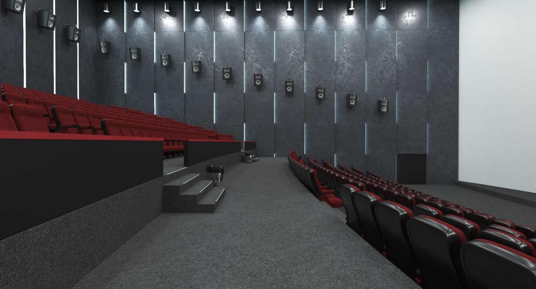 Cinema Hall  3D model_24