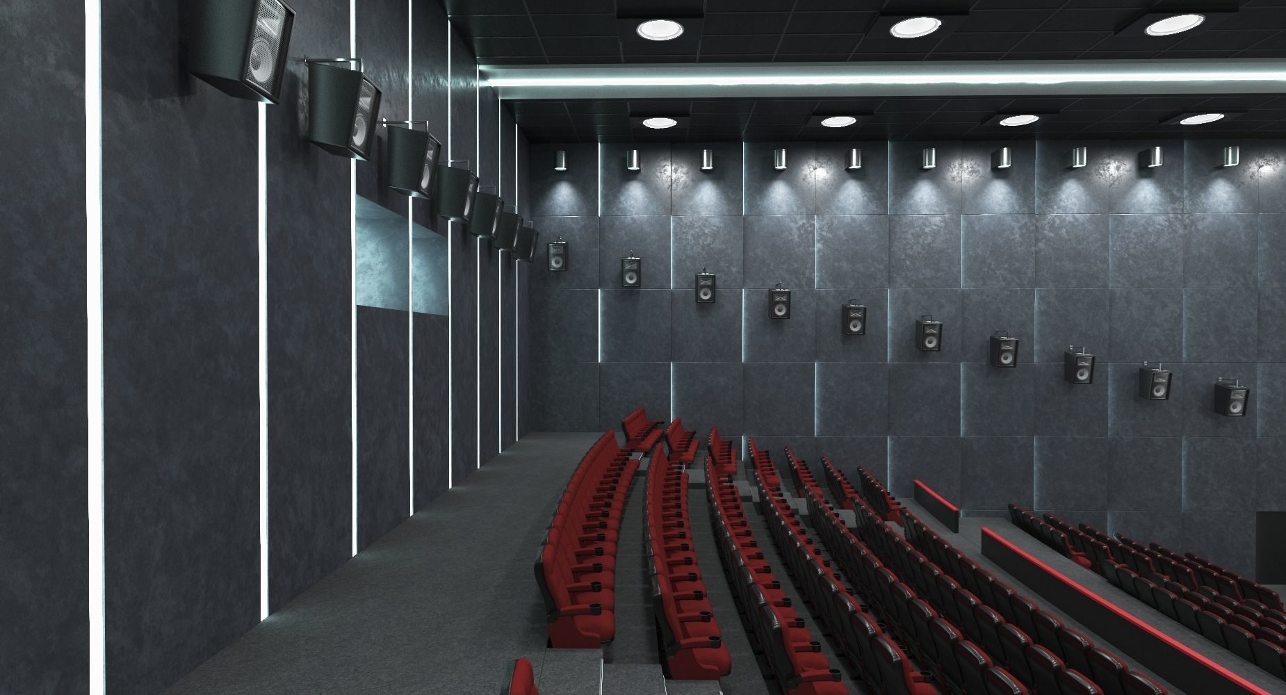 Cinema Hall  3D model_25