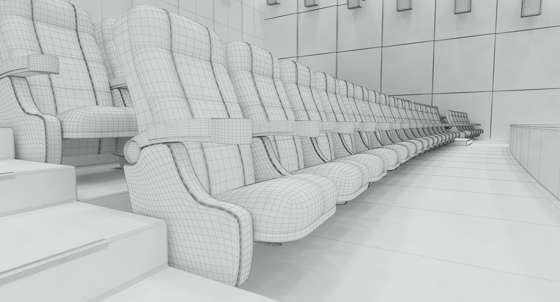 Cinema Hall  3D model_34