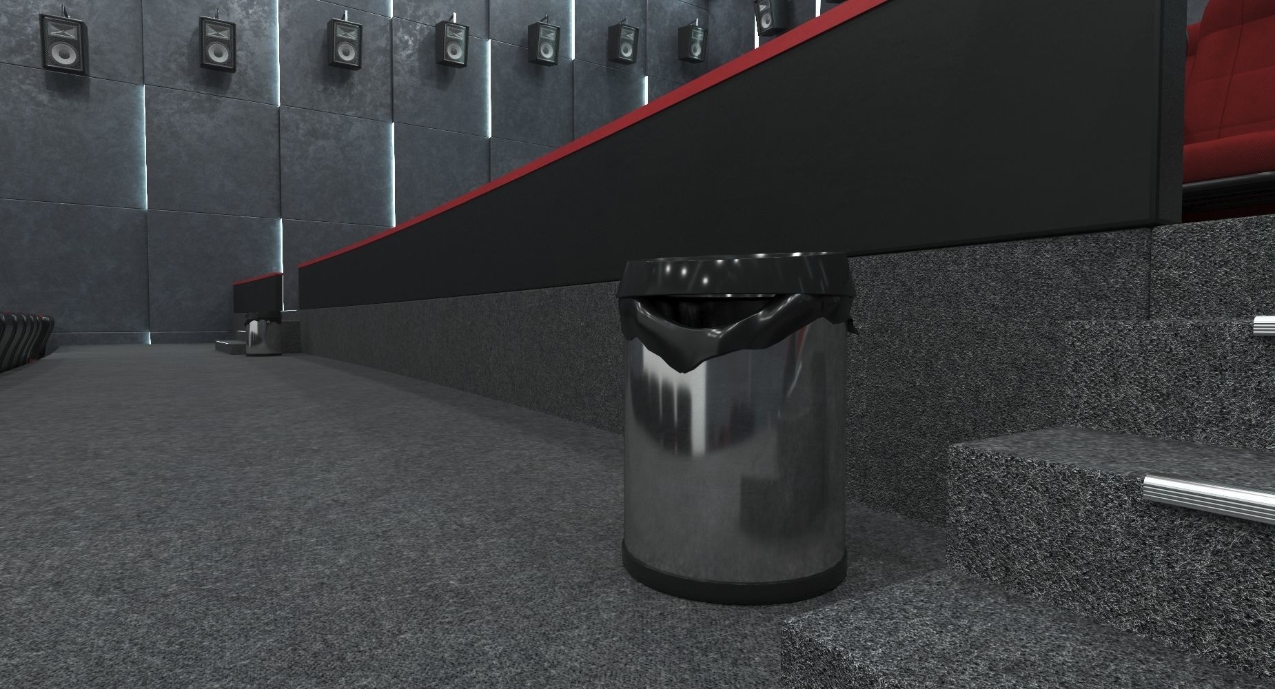 Cinema Hall  3D model_12