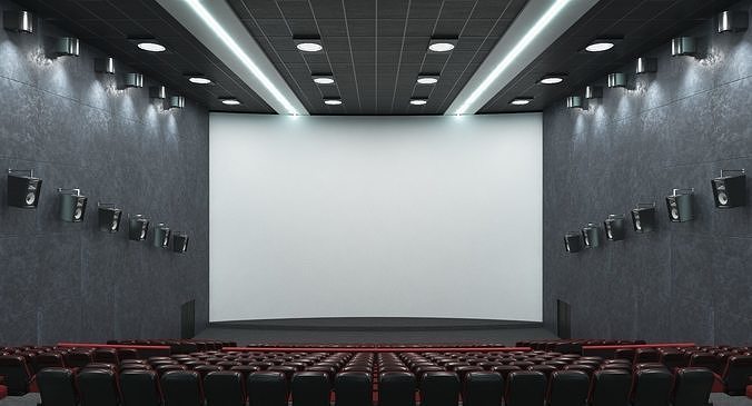 Cinema Hall  3D model