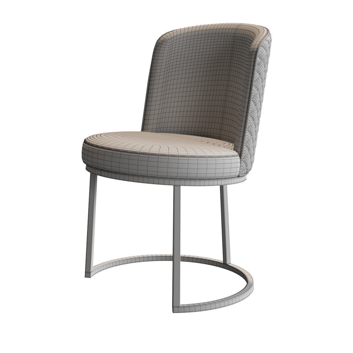 Chair California by Yemek Odasi Takimi 3D model_6