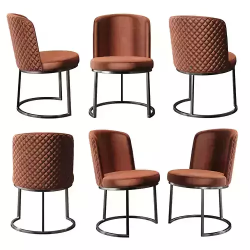 Chair California by Yemek Odasi Takimi 3D model