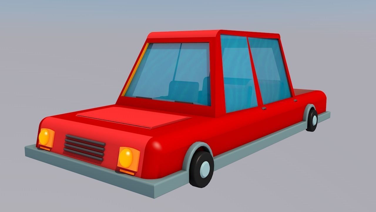 Cartoon car