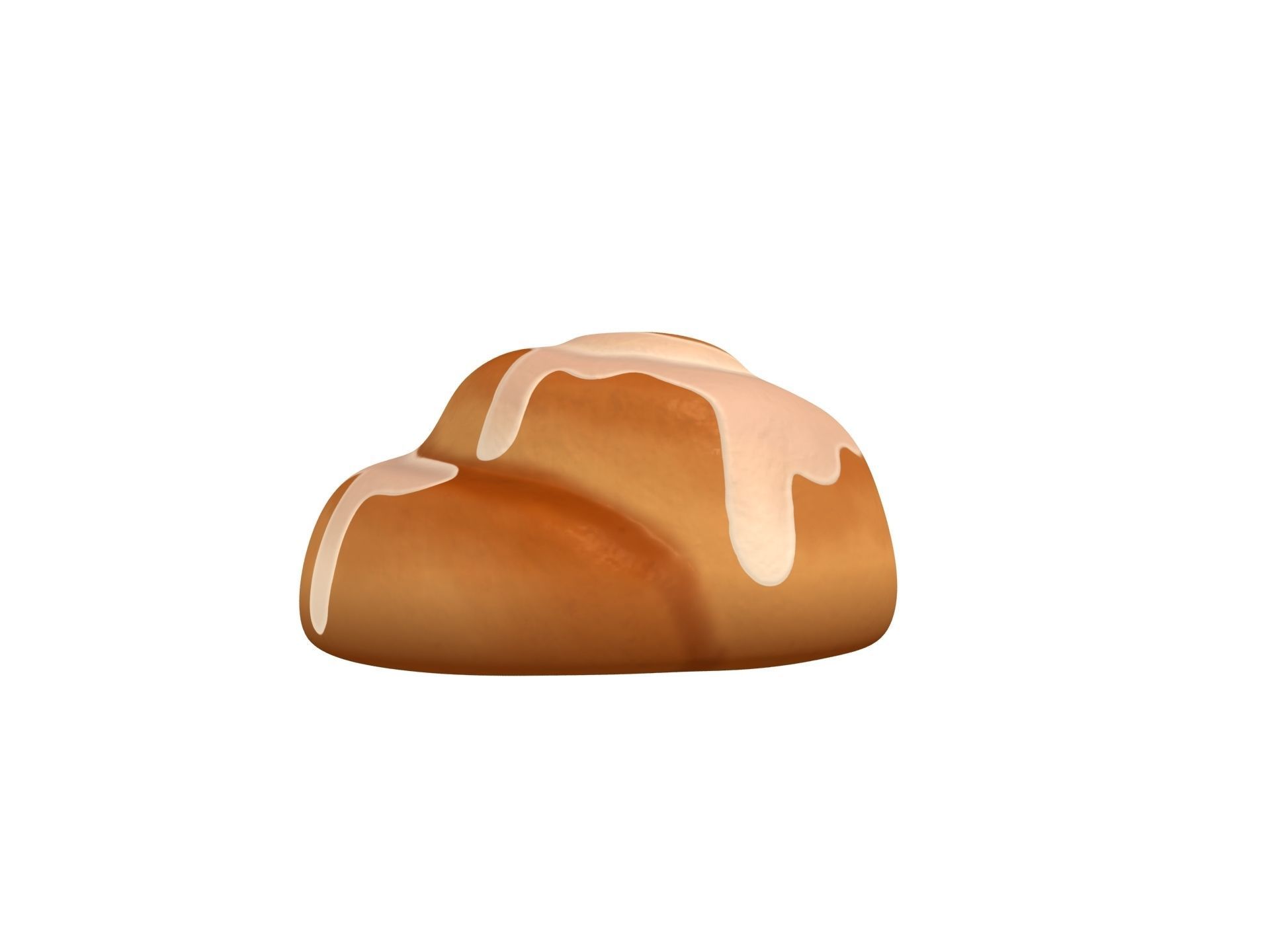 Cinnamon Roll  3D model_5