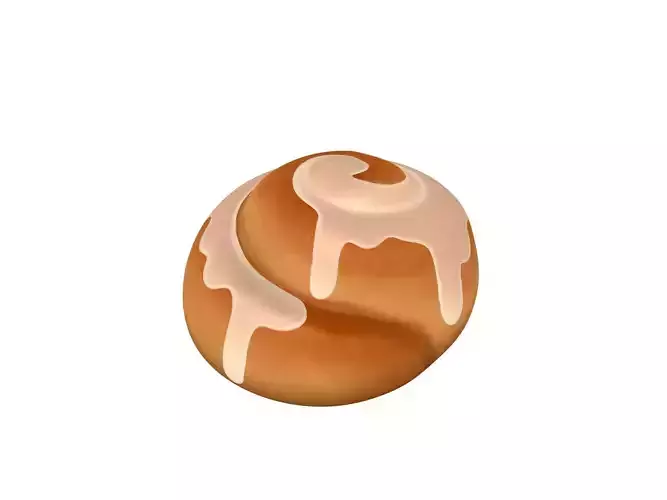 Cinnamon Roll  3D model