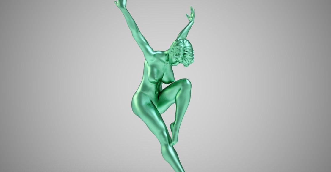 Art Pose 3 3D print model_10