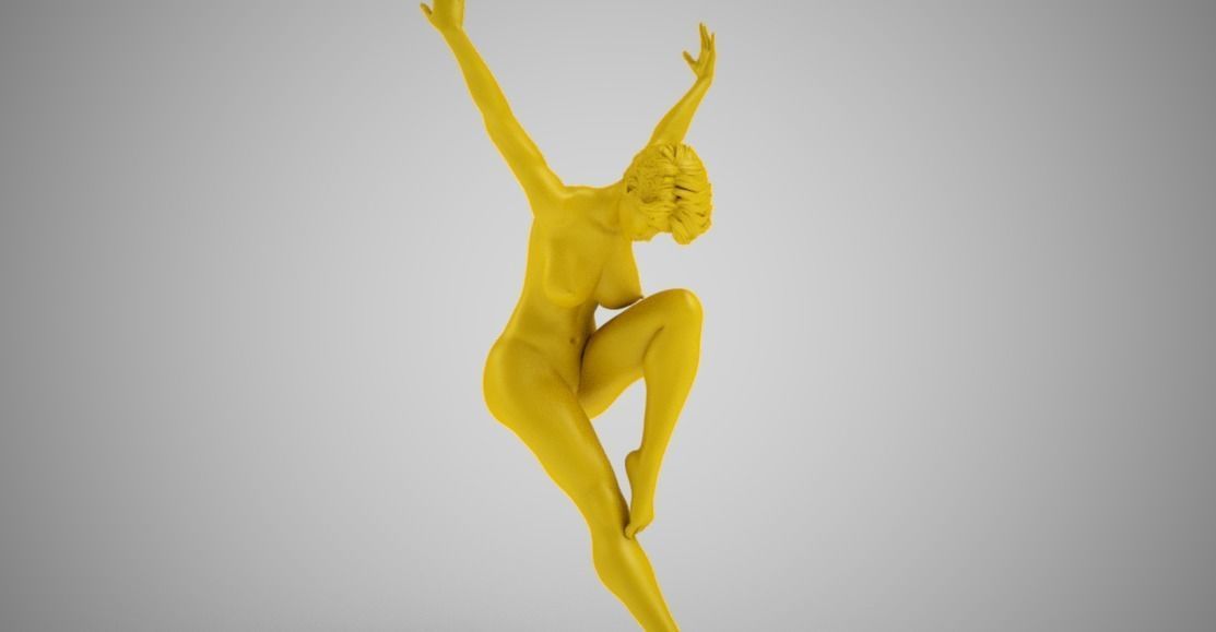 Art Pose 3 3D print model_12