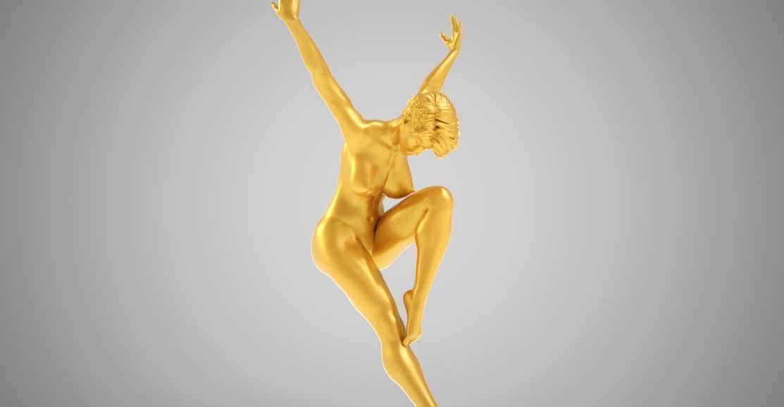 Art Pose 3 3D print model_11
