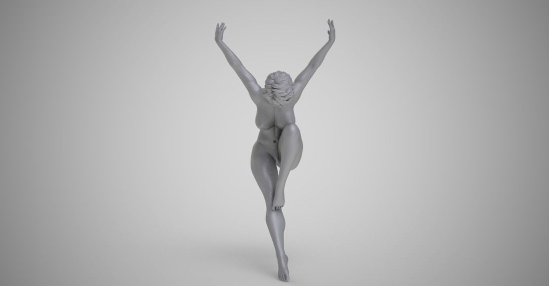 Art Pose 3 3D print model_3