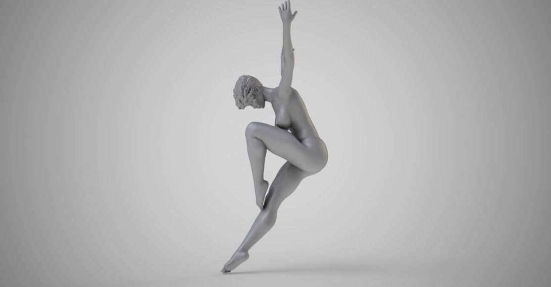 Art Pose 3 3D print model_2