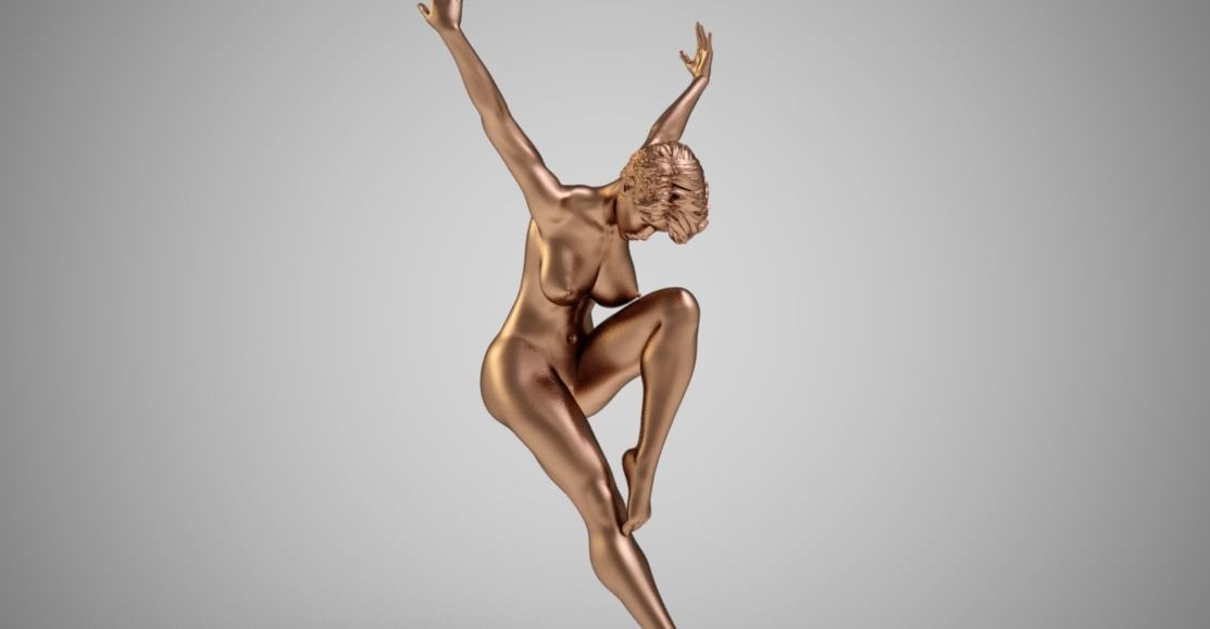 Art Pose 3 3D print model_8