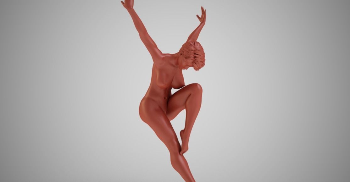 Art Pose 3 3D print model_13