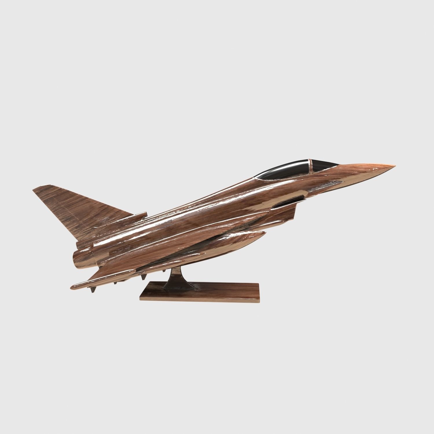Eurofighter Typhoon Jet Aircraft Decoration 3D model_8