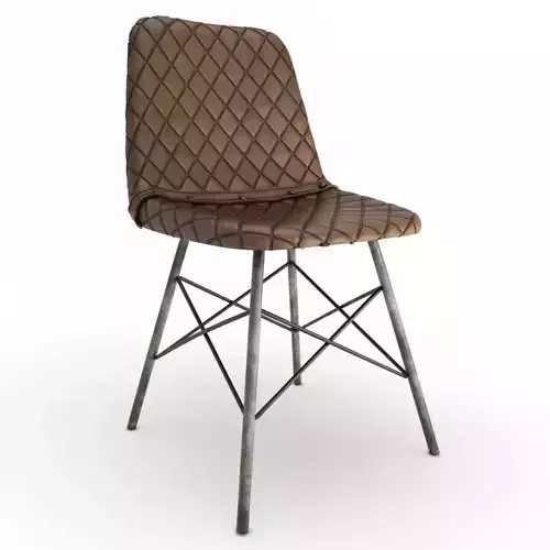 Vintage Chair Doris Diamond Segarra 3D model