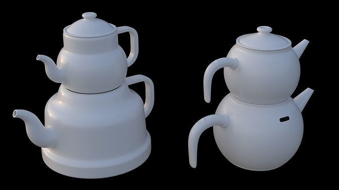 Teapot - 2 Piece 3D model