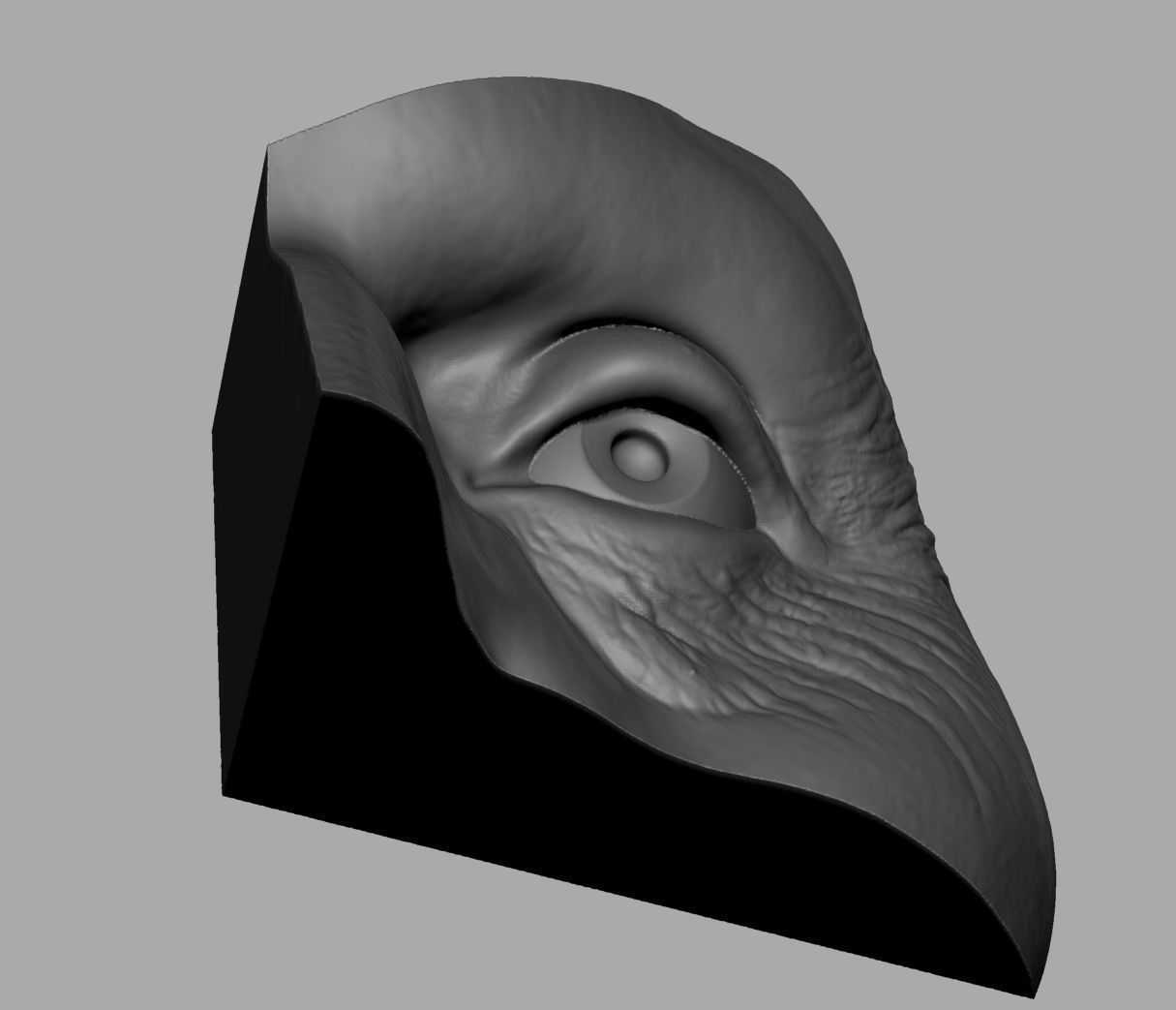 Eye Printable 3D print model_3