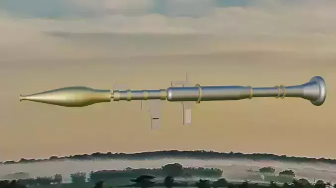 rocket launcher 3D model