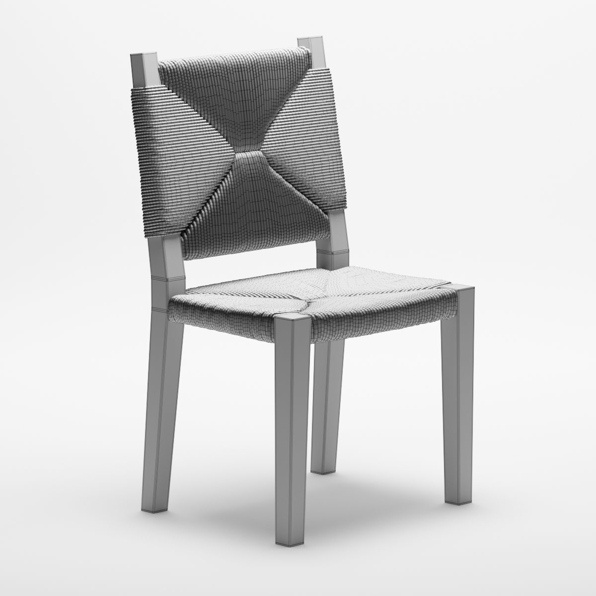Kingsley Bate Hadley Side Chair 3D model CGTrader