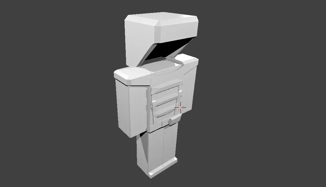 Armor For Minecraft Bulat Low-poly 3D model
