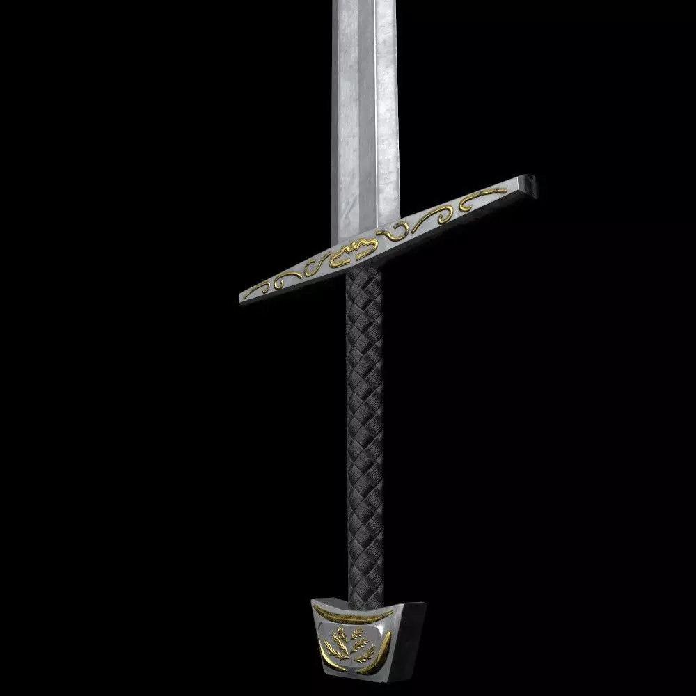 Sword Low Poly Free low-poly 3D model