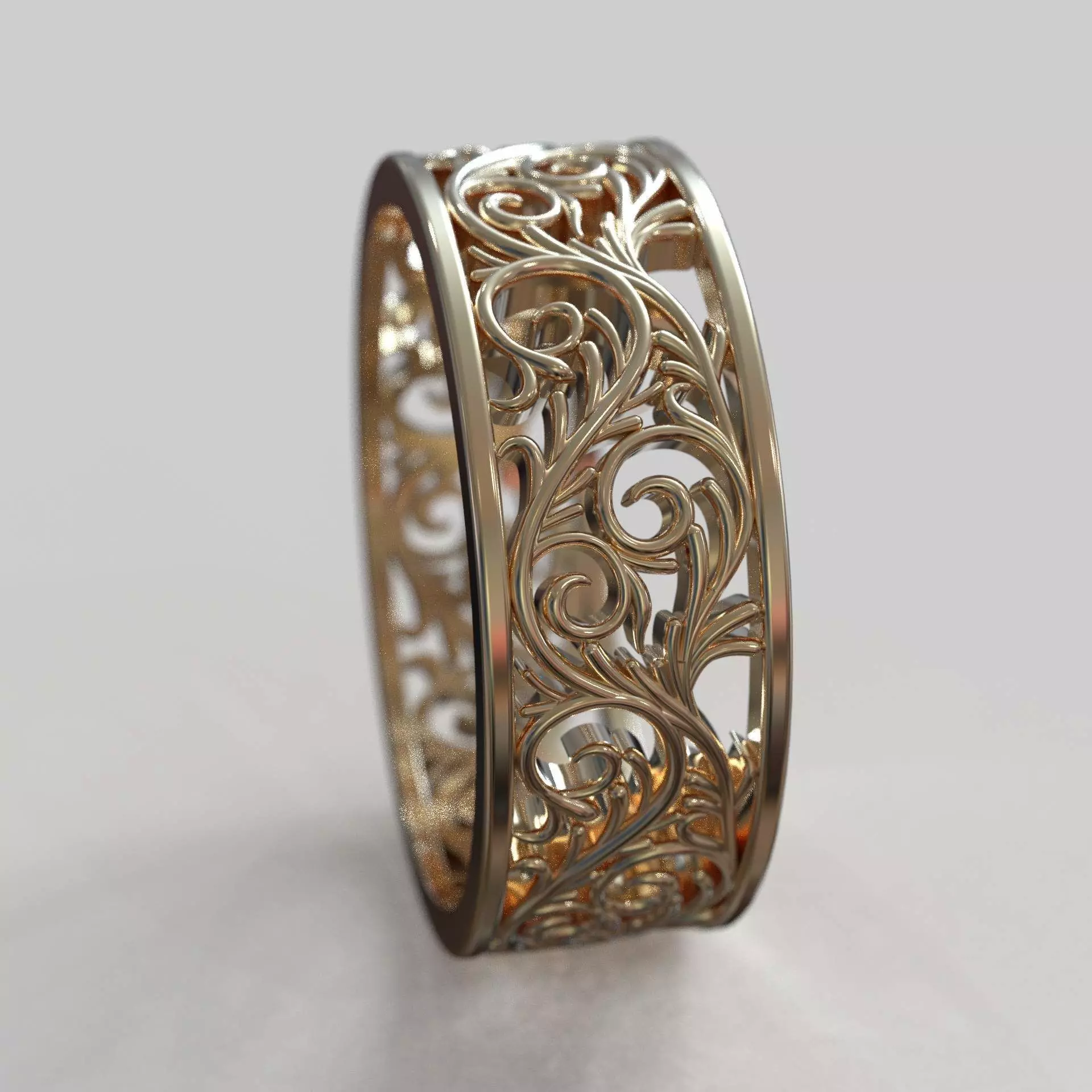 ring obr 266 3D print model_0