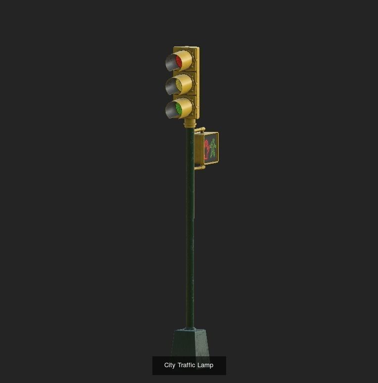 City Street 3D Model Collection_12