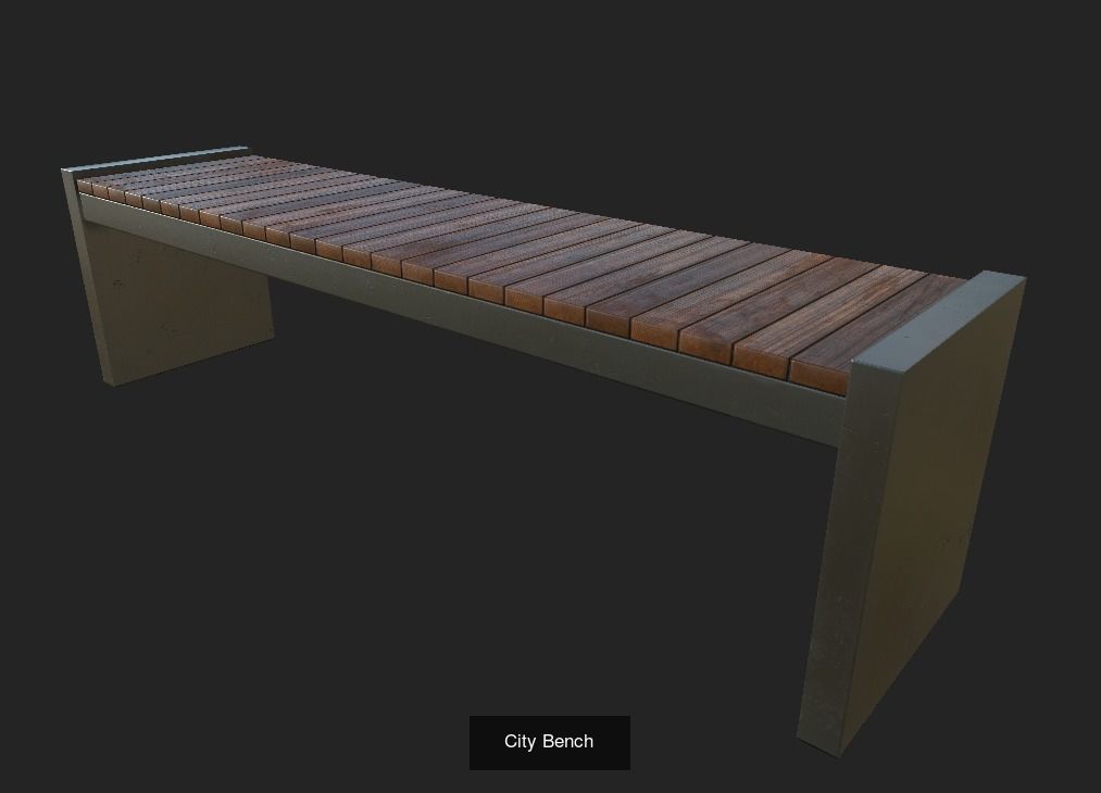 City Street 3D Model Collection_2