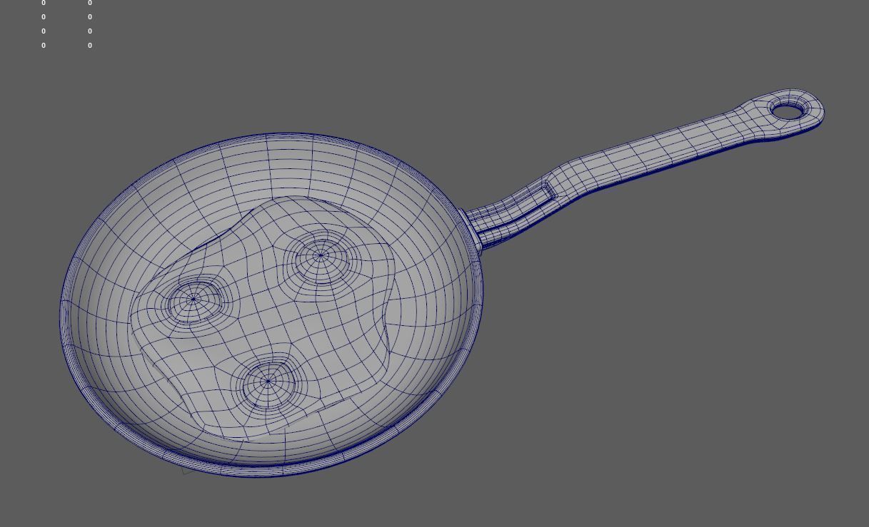 Egg Pan 3D model_3