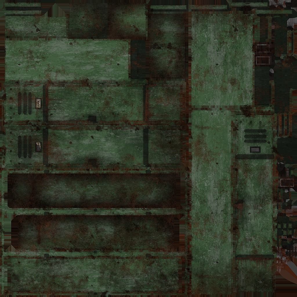 Wardrobe Changing Room Low-poly 3D model_9