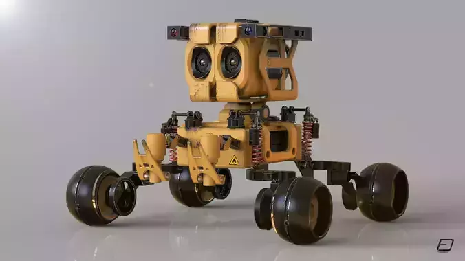 wall-E  the Movie concept character Free 3D model