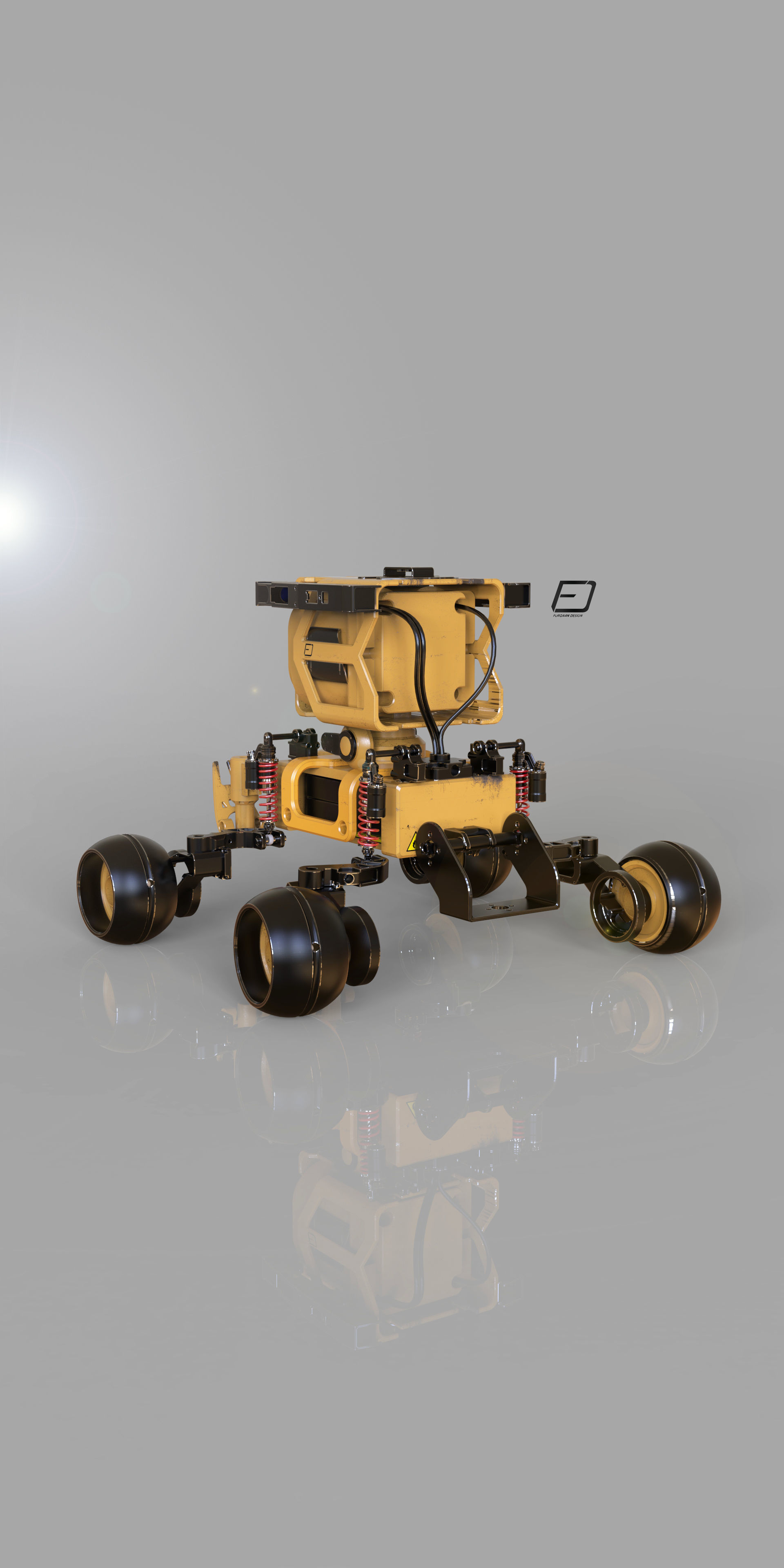wall-E  the Movie concept character Free 3D model_1