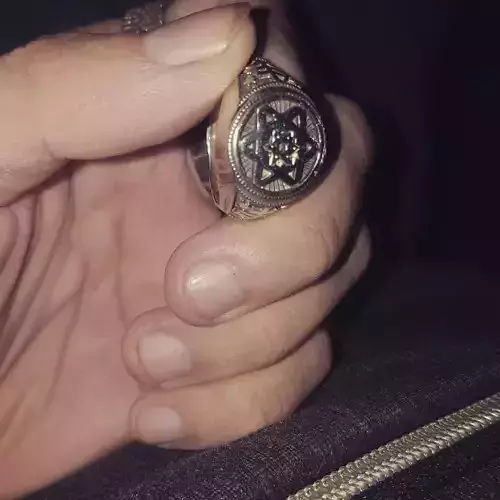 Freemasonry  Ring 3D Printing Model 3D print model