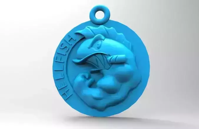 The Simpsons Flying Hell Fish