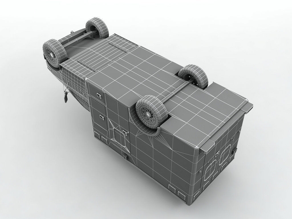 Ambulance Metro 3D model_5