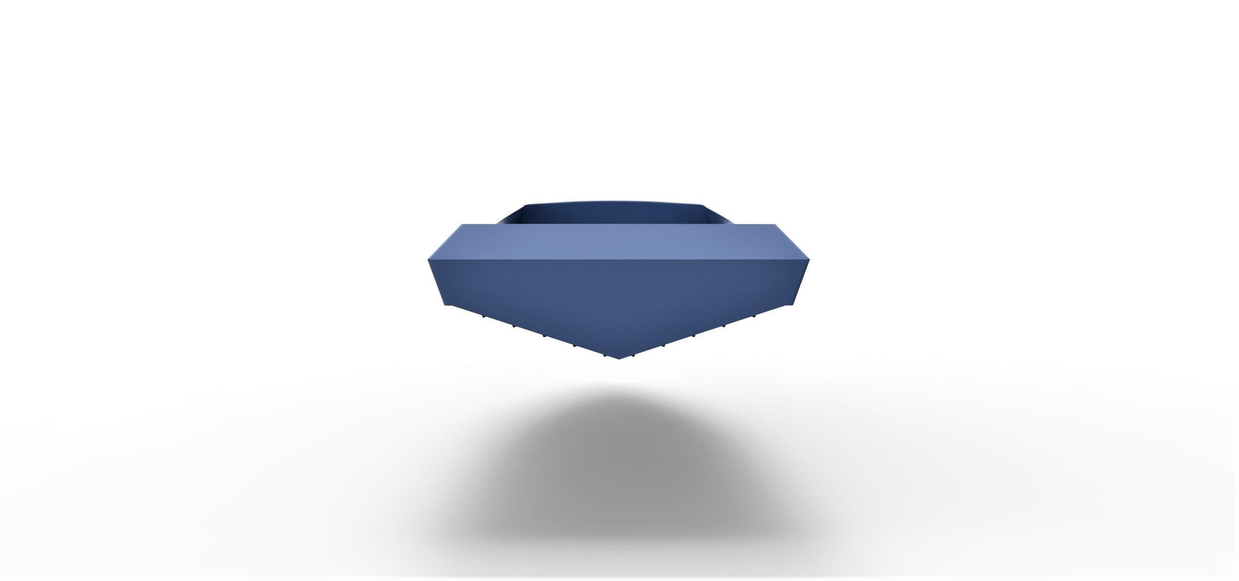 Speed boat hull Scale 1 to 24 3D print model_13