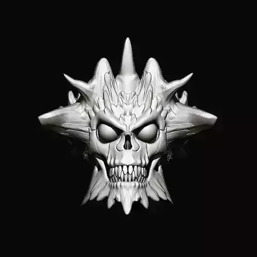 Ring skull demon