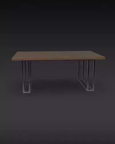 Modern Wood Table 