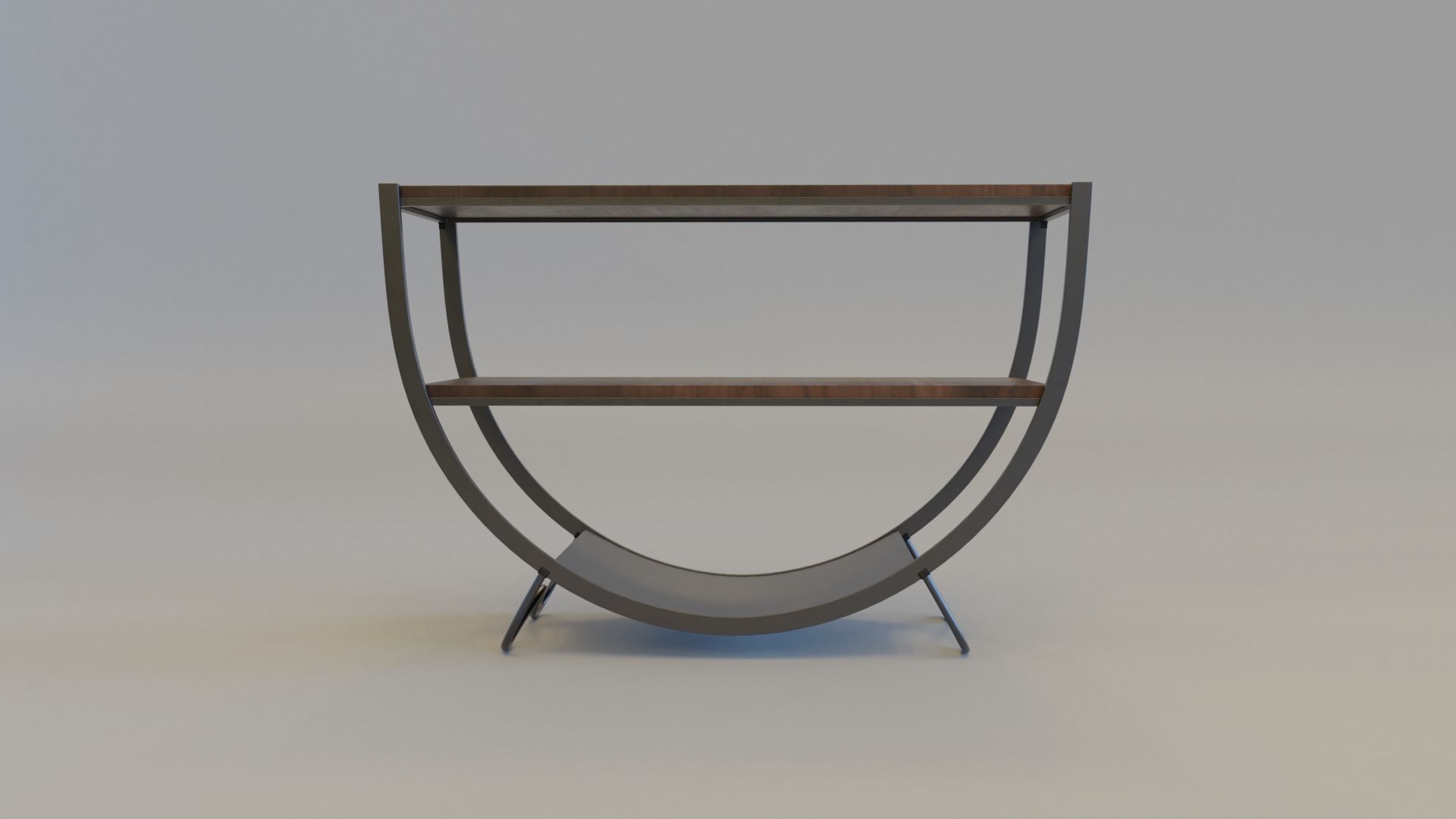 Round Table - Table 3D model_7