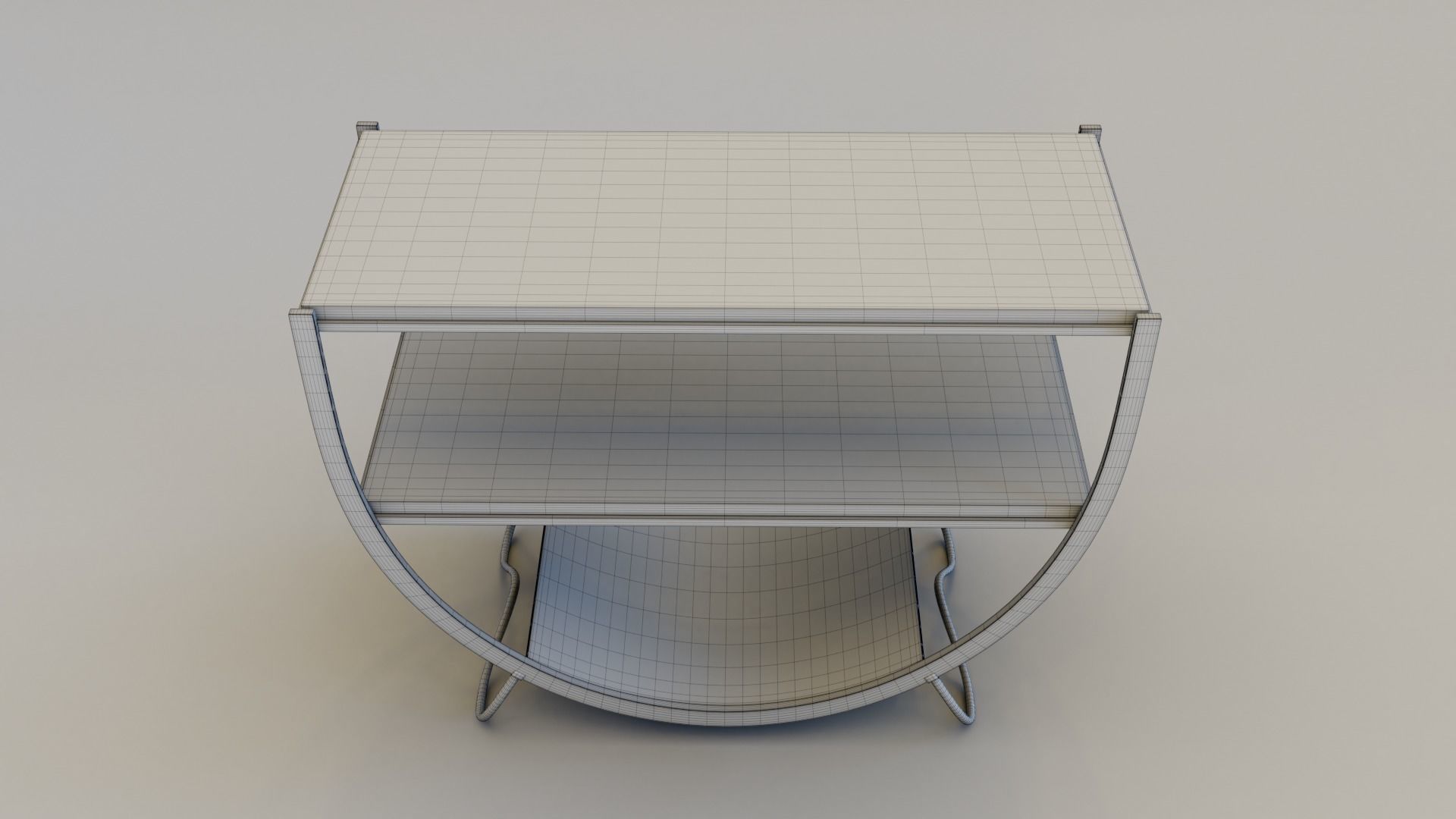 Round Table - Table 3D model_24