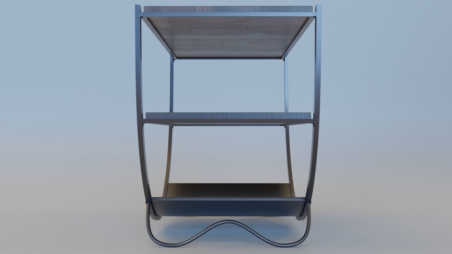 Round Table - Table 3D model_11