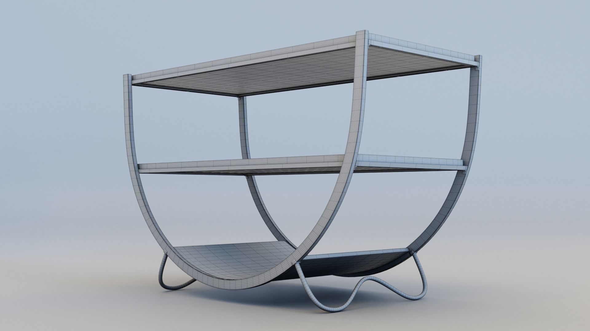 Round Table - Table 3D model_25