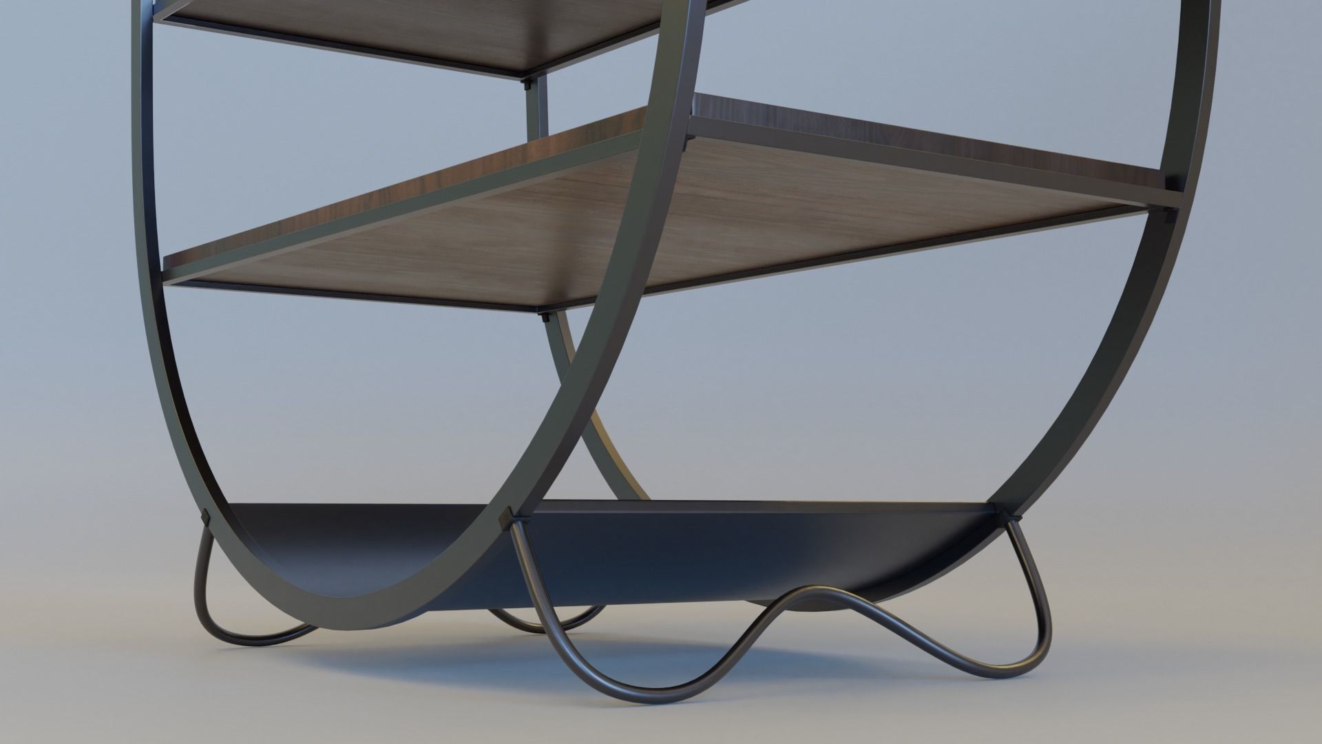 Round Table - Table 3D model_13
