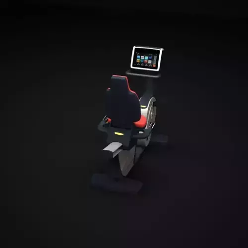 Recline machine 3D model